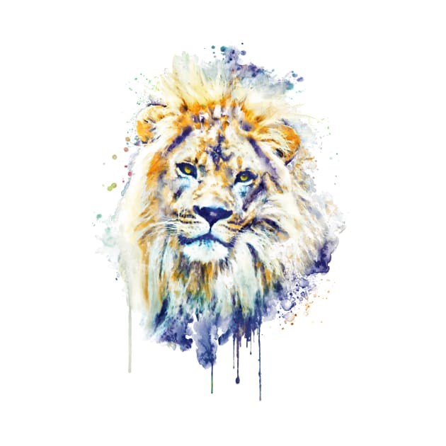 Handsome Lion Head by Marian Voicu
