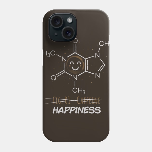 Caffeine Happiness Phone Case by Tobe_Fonseca