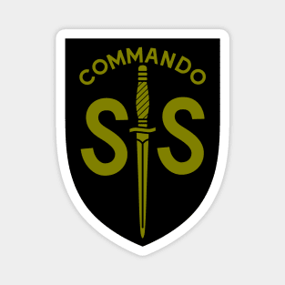 WW2 British Army No2 Commando SAS Badge Magnet