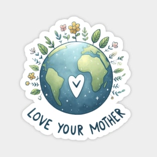 Love your mother Magnet