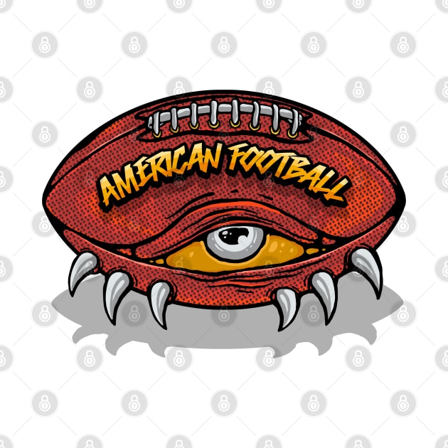 American Football Monster by Stayhoom