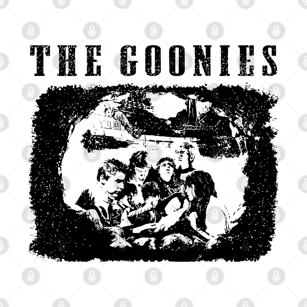 the goonies // movie retro by akunetees