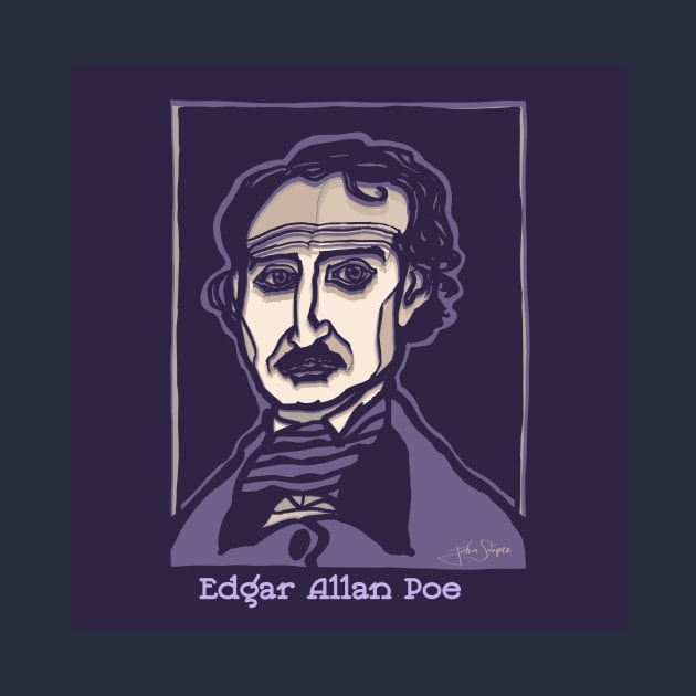 Edgar Allan Poe by JSnipe