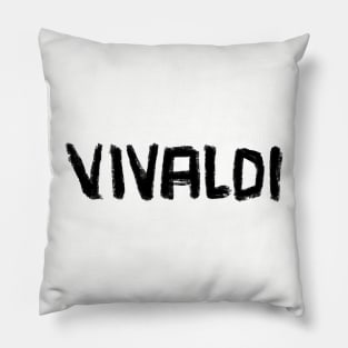 Classical Composer: Vivaldi Pillow