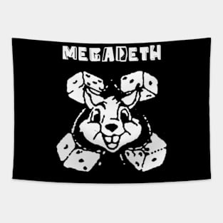 megadeth dice bunny Tapestry