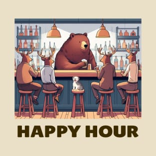 Deer Happy Hour T-Shirt