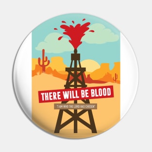 There Will Be Blood - Alternative Movie Poster Pin