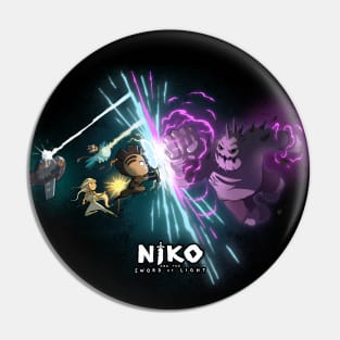 Niko vs The Dark Champion Pin