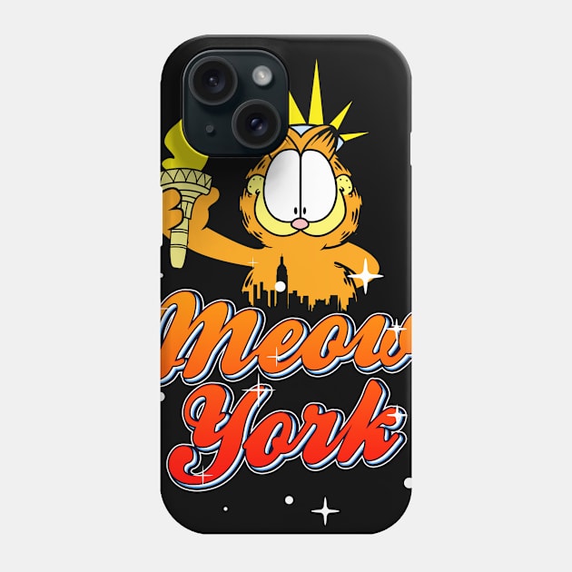 MEOW YORK Phone Case by SirTeealot