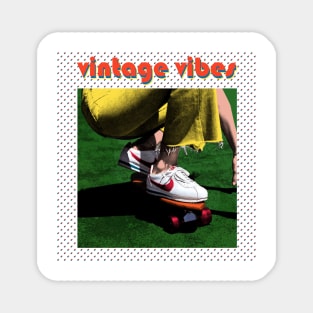 vintage vibes Magnet