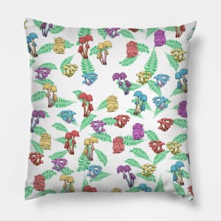 mushroom pattern Pillow