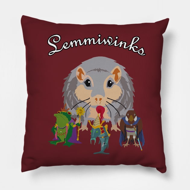 Lemmiwinks Pillow by Barnyardy