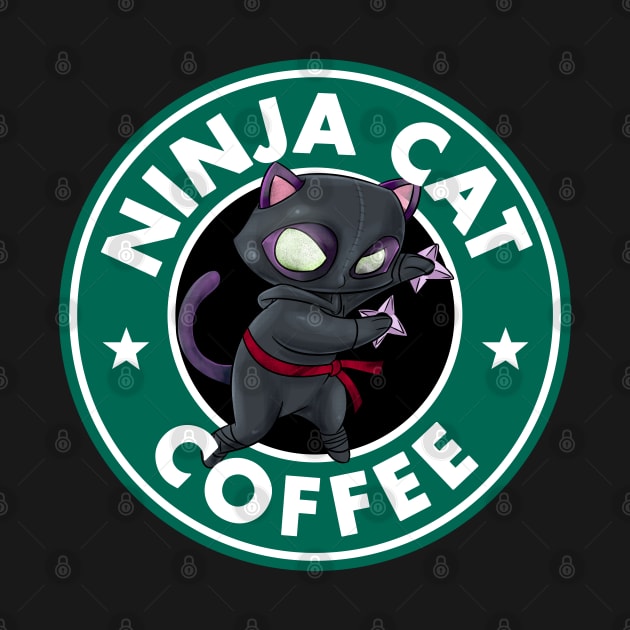 Ninja Cat Coffee by peekxel