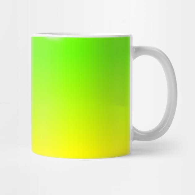 Neon Green and Neon Yellow Ombré Shade Color Fade Canvas Print by PodArtist