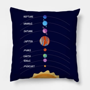 Solar System Pillow