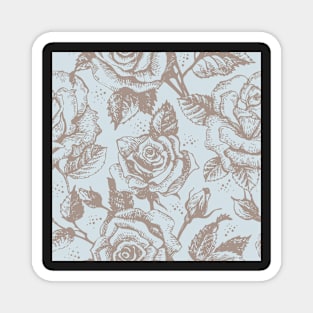 Vintage Roses Magnet