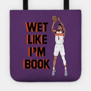 Wet Like I'm Book Devin Booker Tote