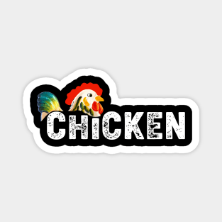 funny Chicken Magnet
