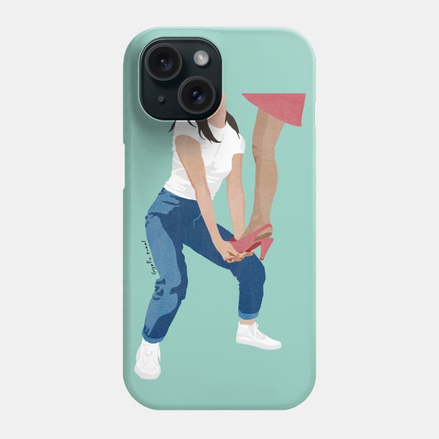Lift Each Other Up Phone Case by Giselle Dekel