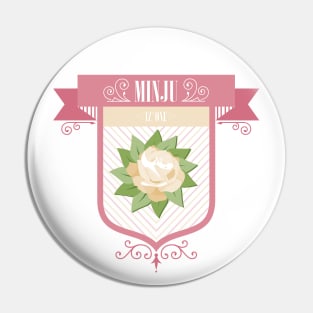 IZ*ONE Minju Crest Pin