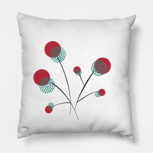 Filigrane Blumen Pillow