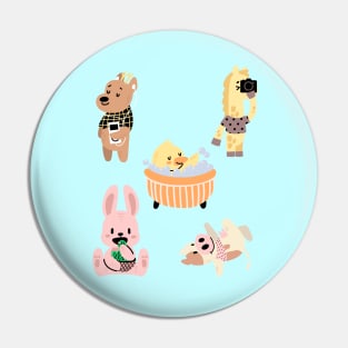 Cute Kawaii Animals Indulging In Self Love Pin