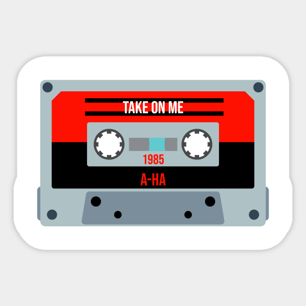 A Ha Take On Me Funny Take On Me Classic Retro Cassette A Ha