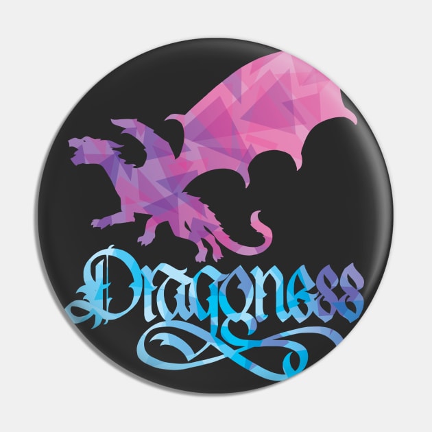 Dragoness Pin by polliadesign