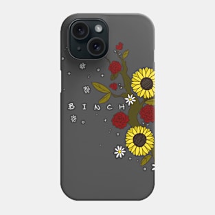 binch - Sunflower Roses & Daisies Phone Case