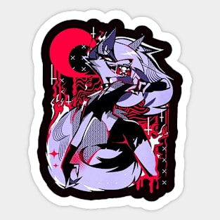 Helluva Boss Loona Sticker for Sale by Perfectioniste