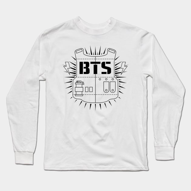 BTS - Jin - Black and White | Essential T-Shirt