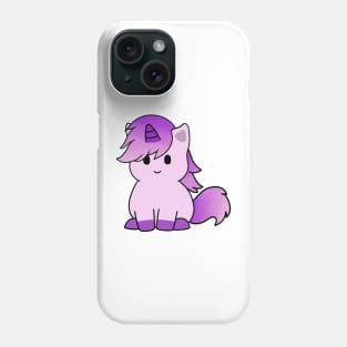 Purple Unicorn Phone Case