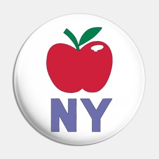 NY Apple Pin