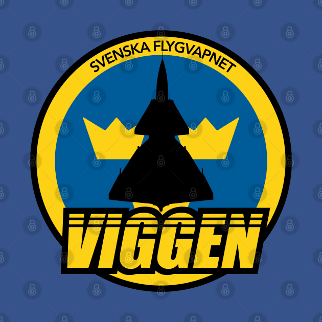 Svenska Flygvapnet Viggen by TCP