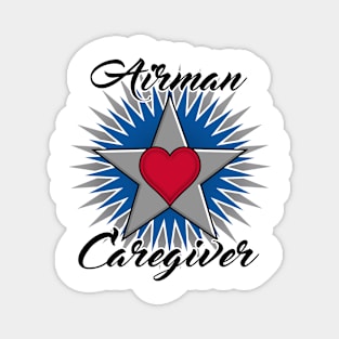 Airman Caregiver dark font Magnet