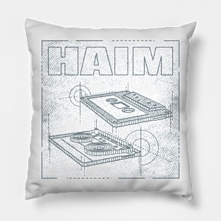 Haim - Technical Drawing Pillow