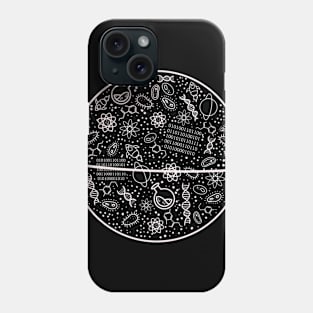 Planet of science - white Phone Case