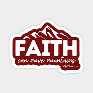 Faith quote verse Magnet