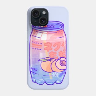 Peach Bubbles Phone Case