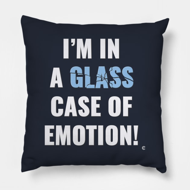 Glass Case of Emotion! Pillow by CuriousCurios