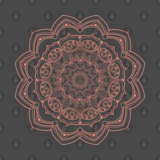 Mandala Flower Design by mariasshop