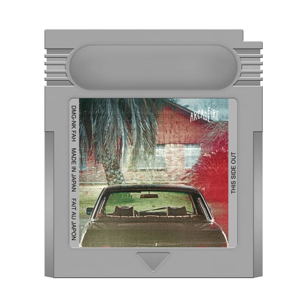 The Suburbs Game Cartridge by PopCarts