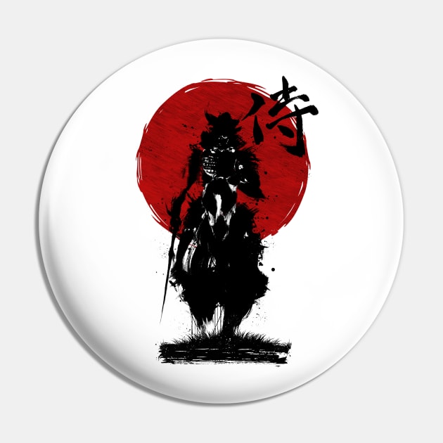 Samurai Pin by clingcling