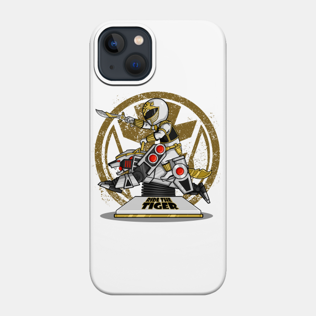 Kiddie Tiger Ride - Mighty Morphin Power Rangers - Phone Case