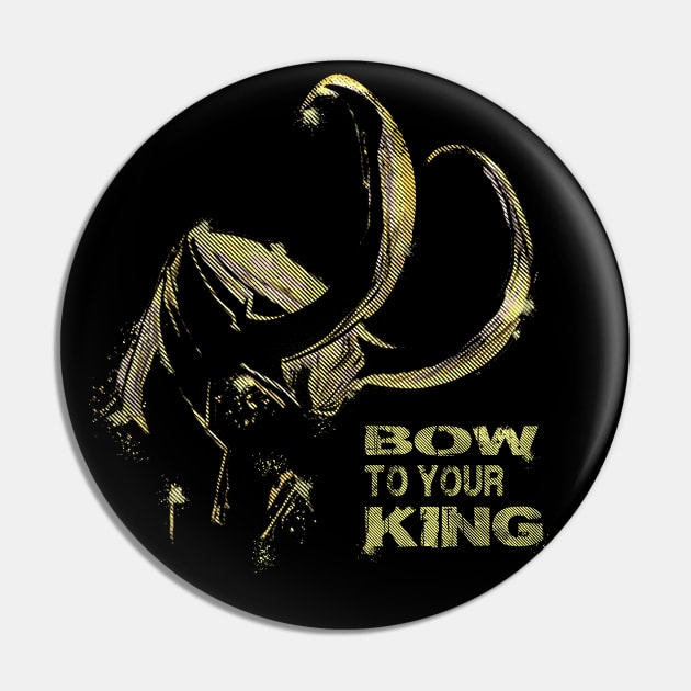 Loki Bow To Your King Pin by Alema Art