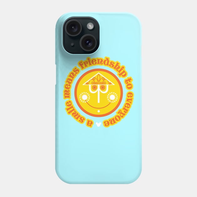 A Smile Means Friendship to Everyone Phone Case by braintaffy