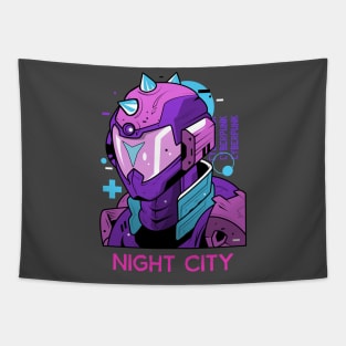 Cyberpunk 2077 Night City Tapestry