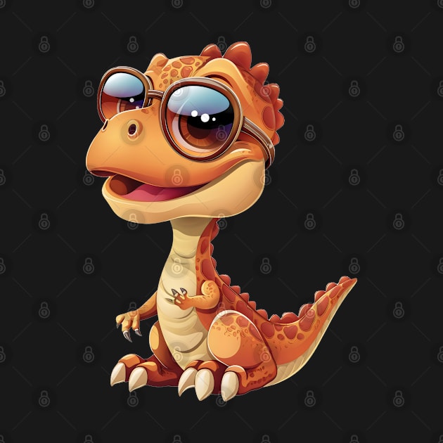 Cute Little Dinosaur by Obotan Mmienu