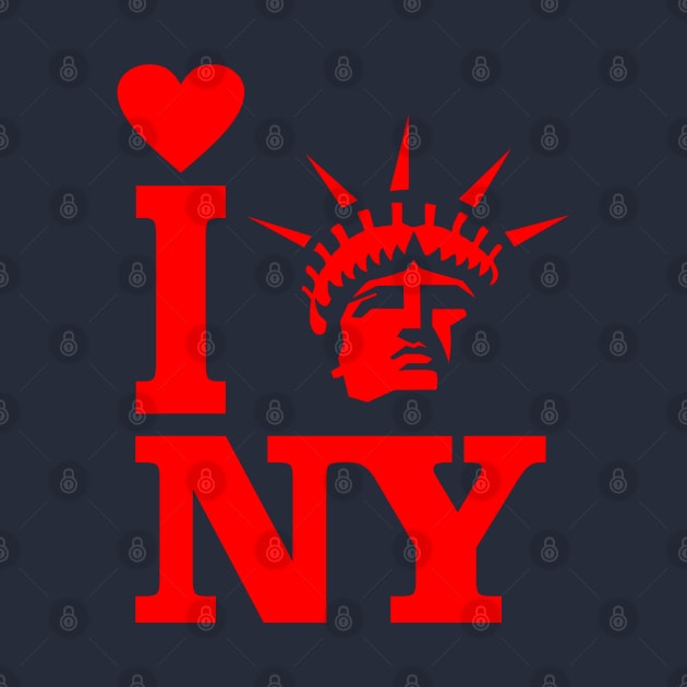 i love new york Statue of Liberty by TrendsCollection