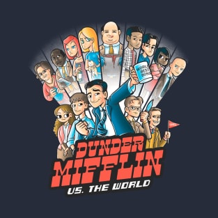 Dunder Mifflin vs the world T-Shirt